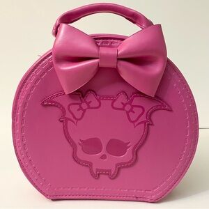 Monster High Hot Topic Draculaura Bow Crossbody Bag Purse Detachable Strap